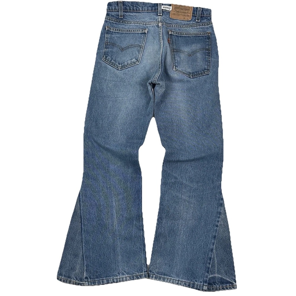 VTG One Of Levi’s Orange Tab DIY Bell Bottom Jeans Flare Actual 31X29 20505 0217